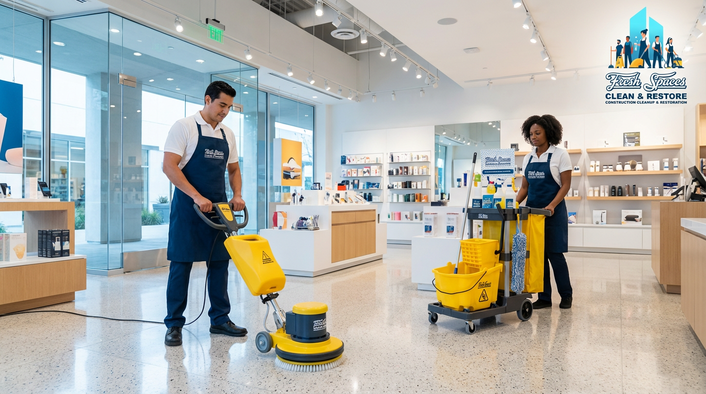 Retail Space Cleaning